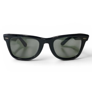 画像: 80'S B&L ボシュロム製 RAY-BAN "WAYFARER" サングラス ブラック USA製 (VINTAGE)