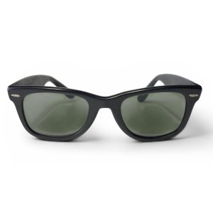 画像: 80'S B&L ボシュロム製 RAY-BAN "WAYFARER" サングラス マットブラック USA製 (VINTAGE)