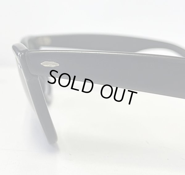 画像3: 80'S B&L ボシュロム製 RAY-BAN "WAYFARER" サングラス マットブラック USA製 (VINTAGE)