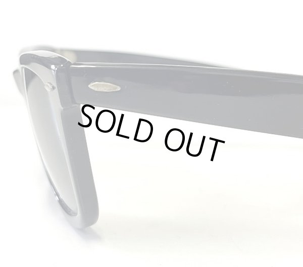 画像3: 80'S B&L ボシュロム製 RAY-BAN "WAYFARER" サングラス ブラック USA製 (VINTAGE)