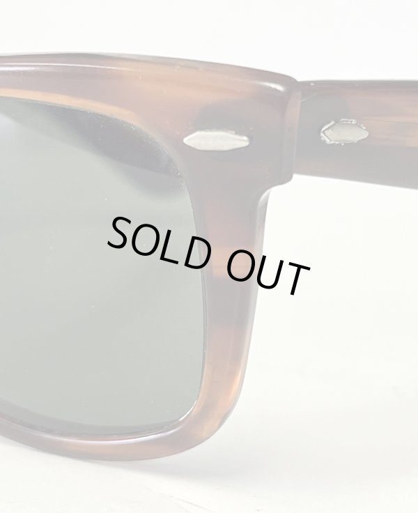 画像4: 80'S B&L ボシュロム製 RAY-BAN "WAYFARER" サングラス べっ甲ブラウン USA製 (VINTAGE)