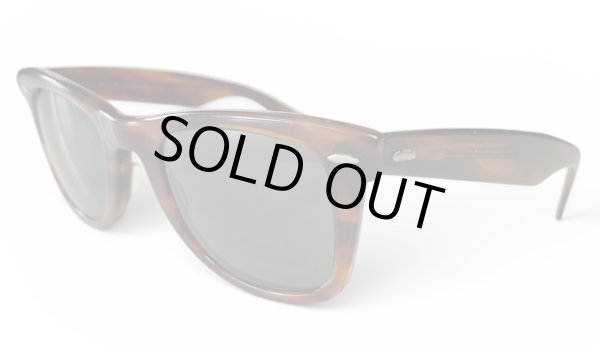 画像2: 80'S B&L ボシュロム製 RAY-BAN "WAYFARER" サングラス べっ甲ブラウン USA製 (VINTAGE)