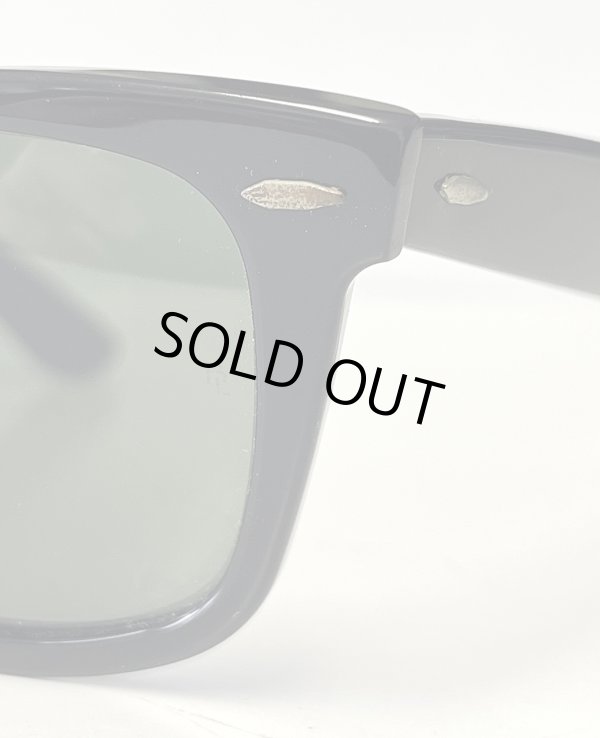 画像4: 80'S B&L ボシュロム製 RAY-BAN "WAYFARER" サングラス ブラック USA製 (VINTAGE)