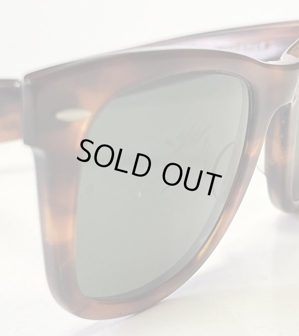 画像7: 80'S B&L ボシュロム製 RAY-BAN "WAYFARER" サングラス べっ甲ブラウン USA製 (VINTAGE)