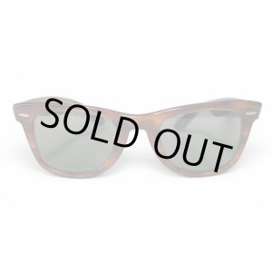 画像: 80'S B&L ボシュロム製 RAY-BAN "WAYFARER" サングラス べっ甲ブラウン USA製 (VINTAGE)