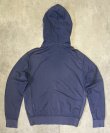 画像4: 90'S RALPH LAUREN ダブルジップ スウェットパーカー フェードネイビー (VINTAGE)