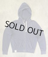 画像: 90'S RALPH LAUREN ダブルジップ スウェットパーカー フェードネイビー (VINTAGE)