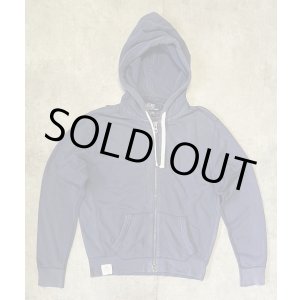 画像: 90'S RALPH LAUREN ダブルジップ スウェットパーカー フェードネイビー (VINTAGE)