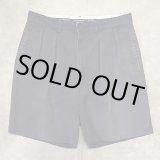 画像: 90'S RALPH LAUREN "TYLER SHORT" ツープリーツ チノショーツ フェードネイビー (VINTAGE)