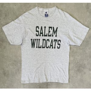 画像: 90'S CHAMPION 青タグ シングルステッチ 半袖 Tシャツ アッシュグレー USA製 (VINTAGE)