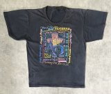 画像: 90'S CALIFORNIA CASUALS シングルステッチ 半袖 Tシャツ フェードブラック (VINTAGE)