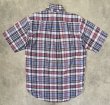 画像4: 70'S BROOKS BROTHERS 6ボタン 半袖 マドラスチェック BDシャツ (VINTAGE)
