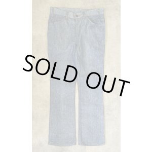 画像: 70'S LEVIS ボタン裏32 ブーツカットデニム インディゴ 42TALONジップ USA製 (DEADSTOCK)