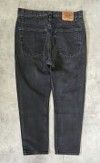 画像3: 00'S LEVIS 505 デニム ブラック USA製 W38L30 (VINTAGE)