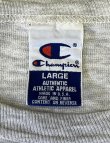 画像2: 90'S CHAMPION 青タグ シングルステッチ 半袖 Tシャツ アッシュグレー USA製 (VINTAGE)