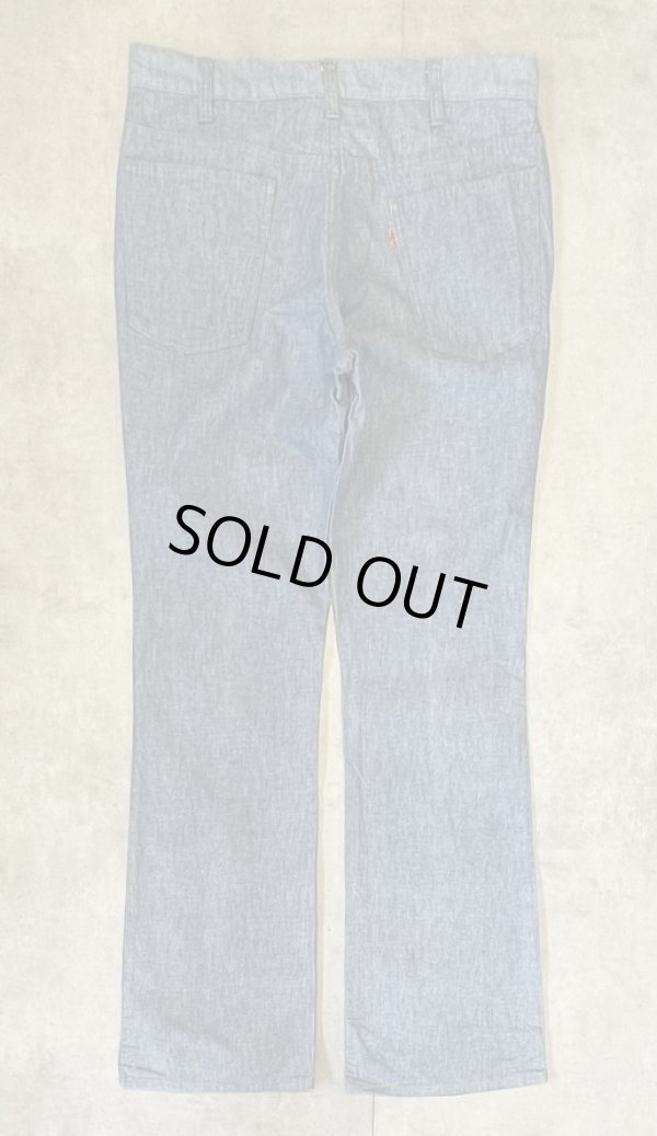 画像5: 70'S LEVIS ボタン裏32 ブーツカットデニム インディゴ 42TALONジップ USA製 (DEADSTOCK)