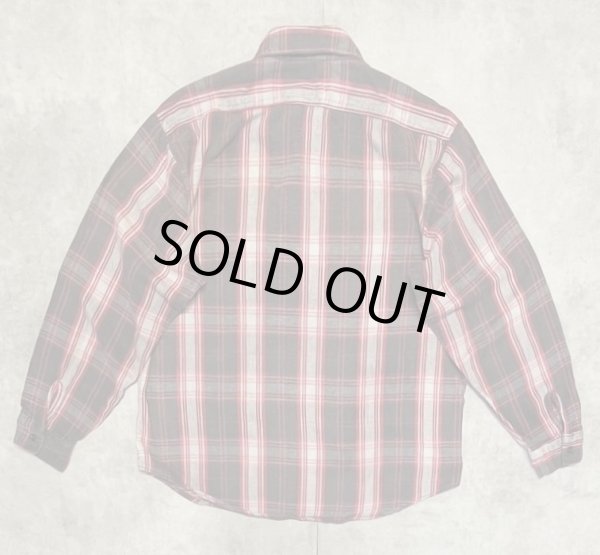 画像4: 80'S FIVE BROTHER 三角タグ フランネル ワークシャツ チェック柄 USA製 (VINTAGE)