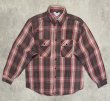 画像1: 80'S FIVE BROTHER 三角タグ フランネル ワークシャツ チェック柄 USA製 (VINTAGE)