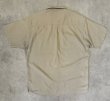 画像4: 90'S LL Bean "COOL WEAVE" コットン 半袖 ボックスシャツ ベージュ USA製 (VINTAGE)