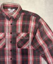 画像3: 80'S FIVE BROTHER 三角タグ フランネル ワークシャツ チェック柄 USA製 (VINTAGE)