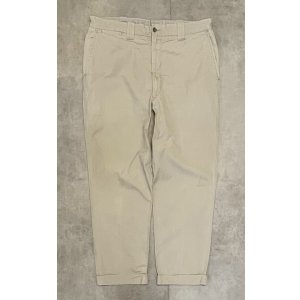 画像: 70'S ABERCROMBIE & FITCH "SAFARI" チノパンツ TALONアルミジップ ベージュ (VINTAGE)