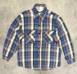 画像1: 80'S CLYDESDALE 三角タグ フランネル ワークシャツ チェック柄 USA製 (VINTAGE)