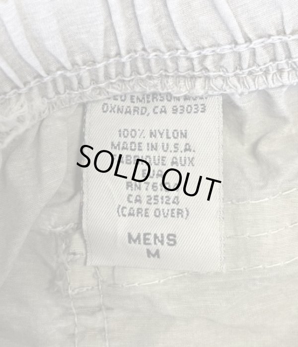 画像2: 90'S GRAMICCI 旧ロゴ ベルト付き ナイロンパンツ ベージュ USA製 (VINTAGE)