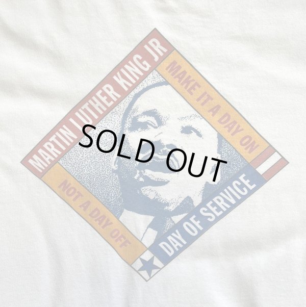 画像3: 90'S MARTIN LUTHER KING JR "キング牧師" 半袖 Tシャツ ホワイト (VINTAGE)