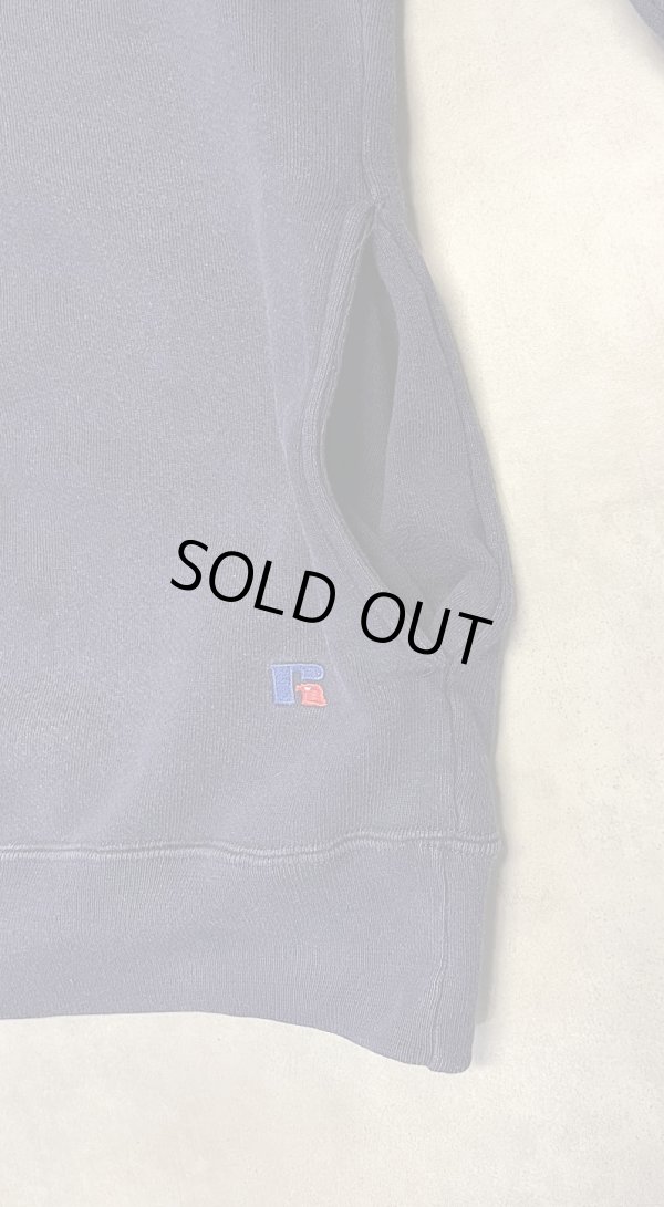 画像4: 80'S LL Bean by RUSSELL ATHLETIC ハーフジップ スウェットシャツ ネイビー USA製 (VINTAGE)