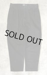 画像: 90'S RALPH LAUREN "ANDREW PANT" ツープリーツ チノパンツ ブラック W35L30 (VINTAGE)