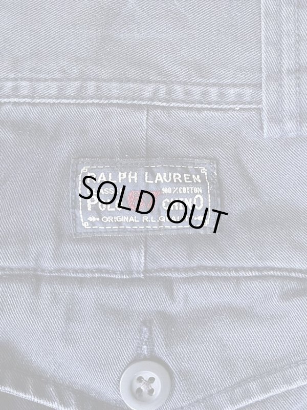 画像6: 90'S RALPH LAUREN カーゴショーツ ネイビー (VINTAGE)