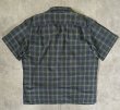 画像4: 90'S RALPH LAUREN コットン 半袖 オープンカラーシャツ チェック柄 (VINTAGE)