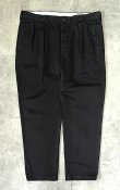画像1: 90'S RALPH LAUREN ツープリーツ チノパンツ ブラック W38L30 (VINTAGE)