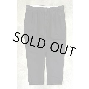 画像: 90'S RALPH LAUREN ツープリーツ チノパンツ ブラック (VINTAGE)