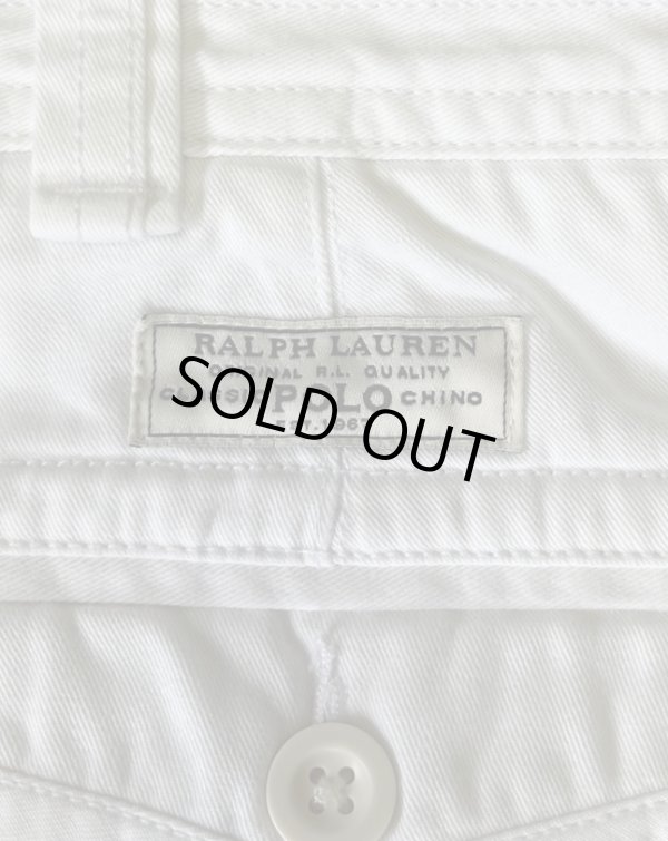 画像6: 90'S RALPH LAUREN カーゴショーツ ホワイト (VINTAGE)
