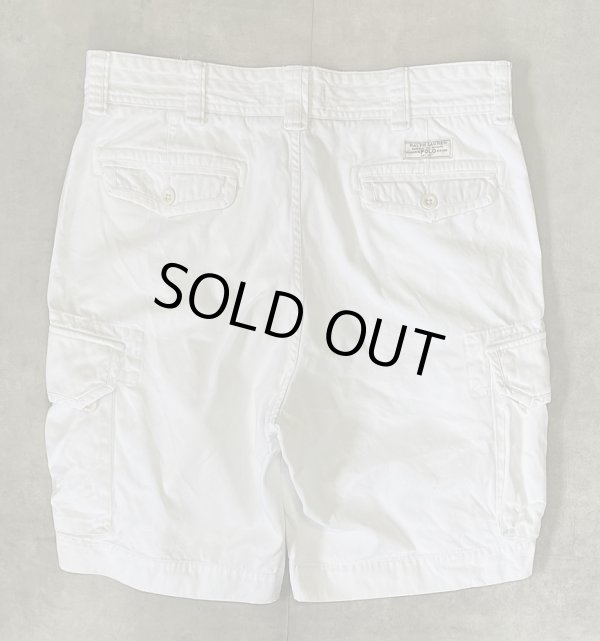 画像5: 90'S RALPH LAUREN カーゴショーツ ホワイト (VINTAGE)