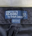 画像2: 90'S RALPH LAUREN "ANDREW PANT" ツープリーツ チノパンツ ブラック W35L30 (VINTAGE)