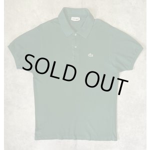 画像: 80'S CHEMISE LACOSTE ポロシャツ ダークグリーン フランス製 (VINTAGE)
