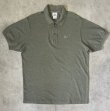 画像1: 90'S CHEMISE LACOSTE ポロシャツ ヘザーオリーブ フランス製 (VINTAGE)