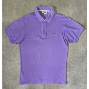 画像: 80'S CHEMISE LACOSTE ポロシャツ ライラック フランス製 (VINTAGE)