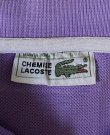 画像2: 80'S CHEMISE LACOSTE ポロシャツ ライラック フランス製 (VINTAGE)