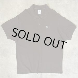 画像: 80'S CHEMISE LACOSTE ポロシャツ ブラウン フランス製 (VINTAGE)