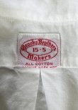 画像2: 60'S BROOKS BROTHERS "MAKERS" 6ボタン オックスフォード BDシャツ ホワイト USA製 (VINTAGE)