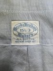 画像2: 60'S BROOKS BROTHERS "MAKERS" 6ボタン オックスフォード BDシャツ ブルー USA製 (VINTAGE)