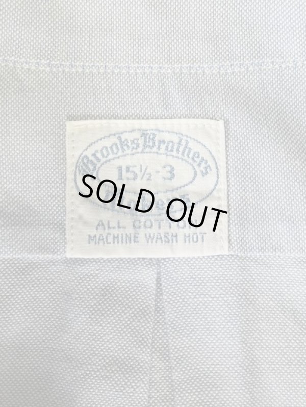 画像2: 60'S BROOKS BROTHERS "MAKERS" 6ボタン オックスフォード BDシャツ ブルー USA製 (VINTAGE)