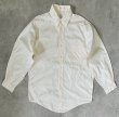 画像1: 90'S BROOKS BROTHERS "MAKERS" ピンオックス BDシャツ 生成り USA製 (VINTAGE)