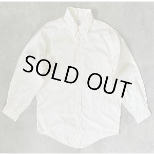 画像: 90'S BROOKS BROTHERS "MAKERS" ピンオックス BDシャツ 生成り USA製 (VINTAGE)
