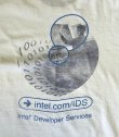 画像2: 00'S INTEL "DEVELOPER SERVICES" 両面+袖プリント 半袖 Tシャツ ホワイト (VINTAGE)