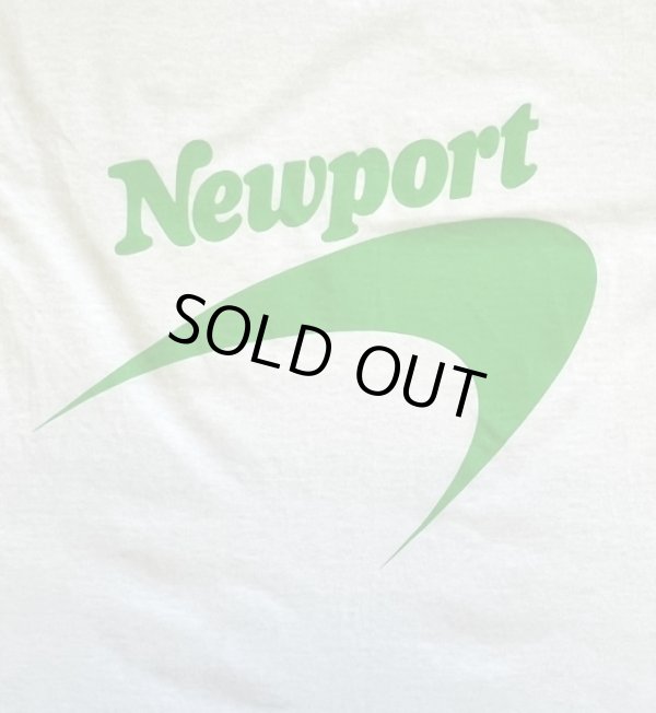 画像3: 80'S NEWPORT シングルステッチ 半袖 Tシャツ ホワイト USA製 (DEADSTOCK)