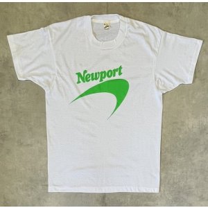 画像: 80'S NEWPORT シングルステッチ 半袖 Tシャツ ホワイト USA製 (DEADSTOCK)